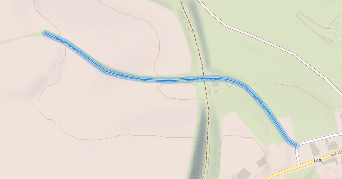 Map preview of Le Bois Dodefoy