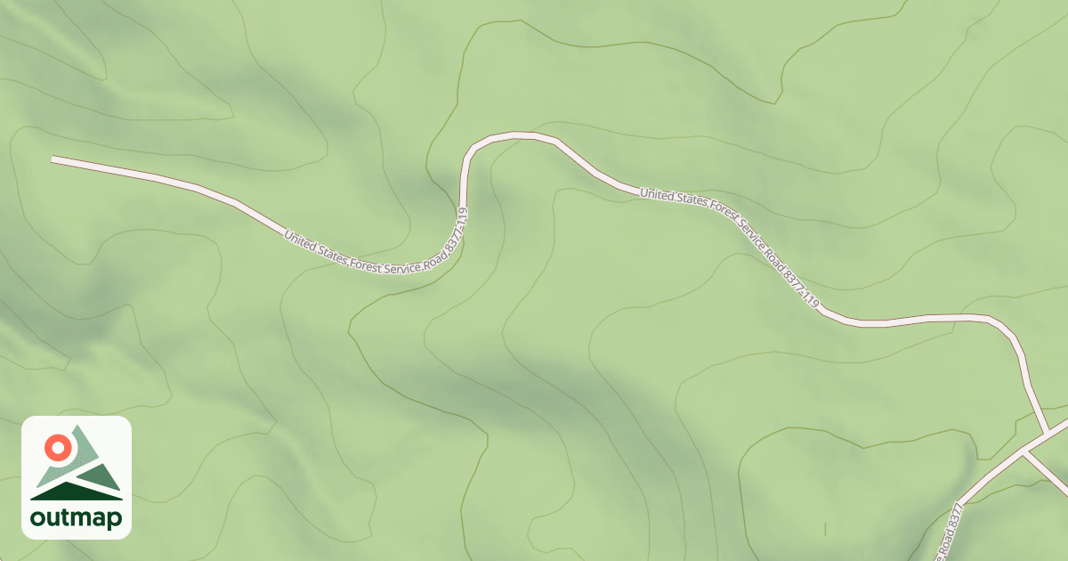 Map of USFS National Forest System Roads {FD554E18-77A5-4A01-AE40-C199F0C184A2}