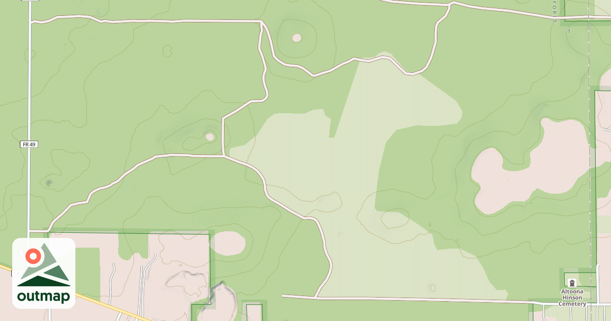 Map of USFS Motor Vehicle Use Map Roads {54E8399E-2772-4B64-9F3D-CC39A1E357F2}