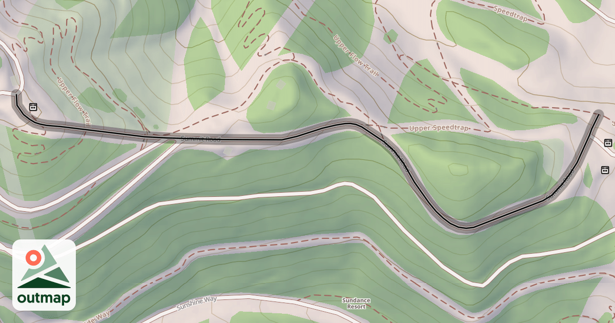 Map of Summit Road