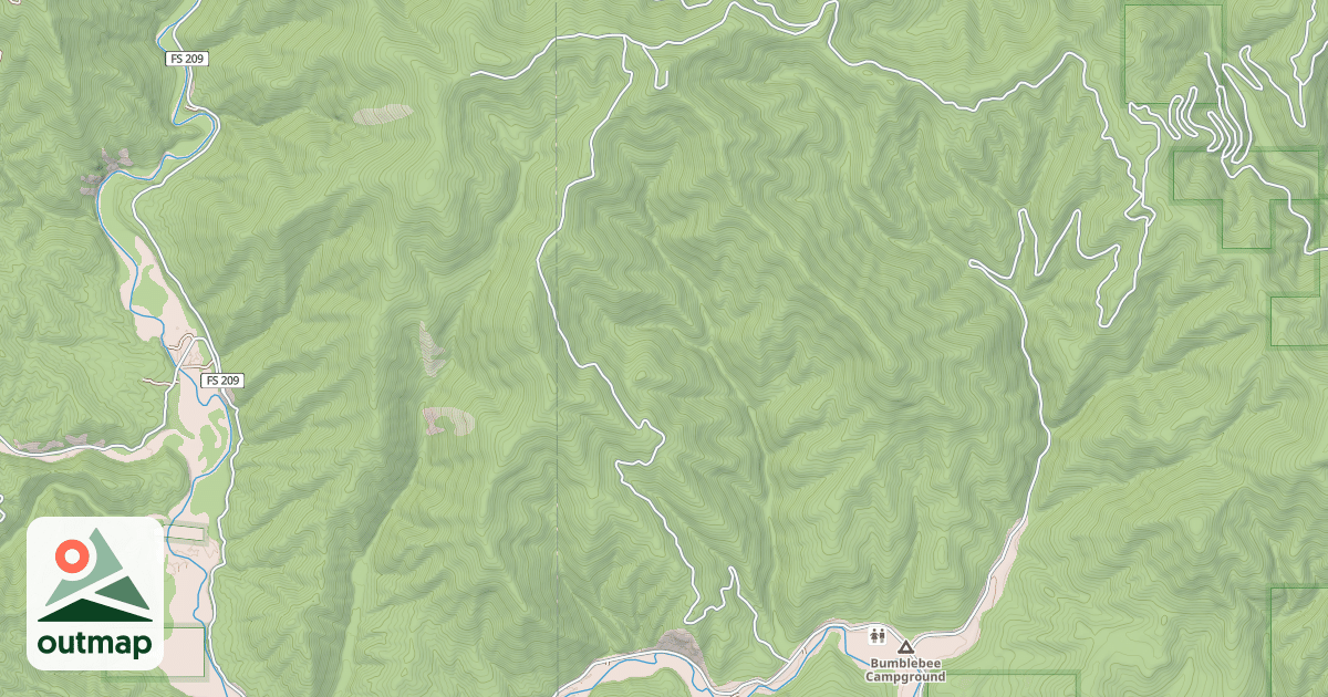 Map of LITTLE BUMBLEBEE