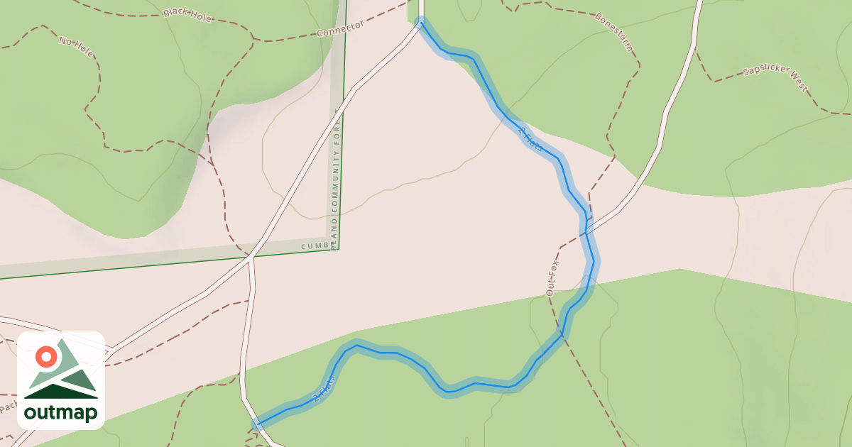 Map of 2 Flats