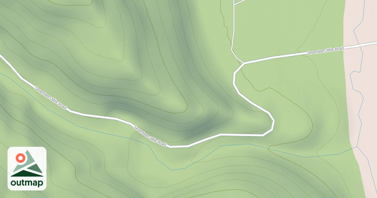 Map of 17 MILE/QUARTZ SNOWMOBILE