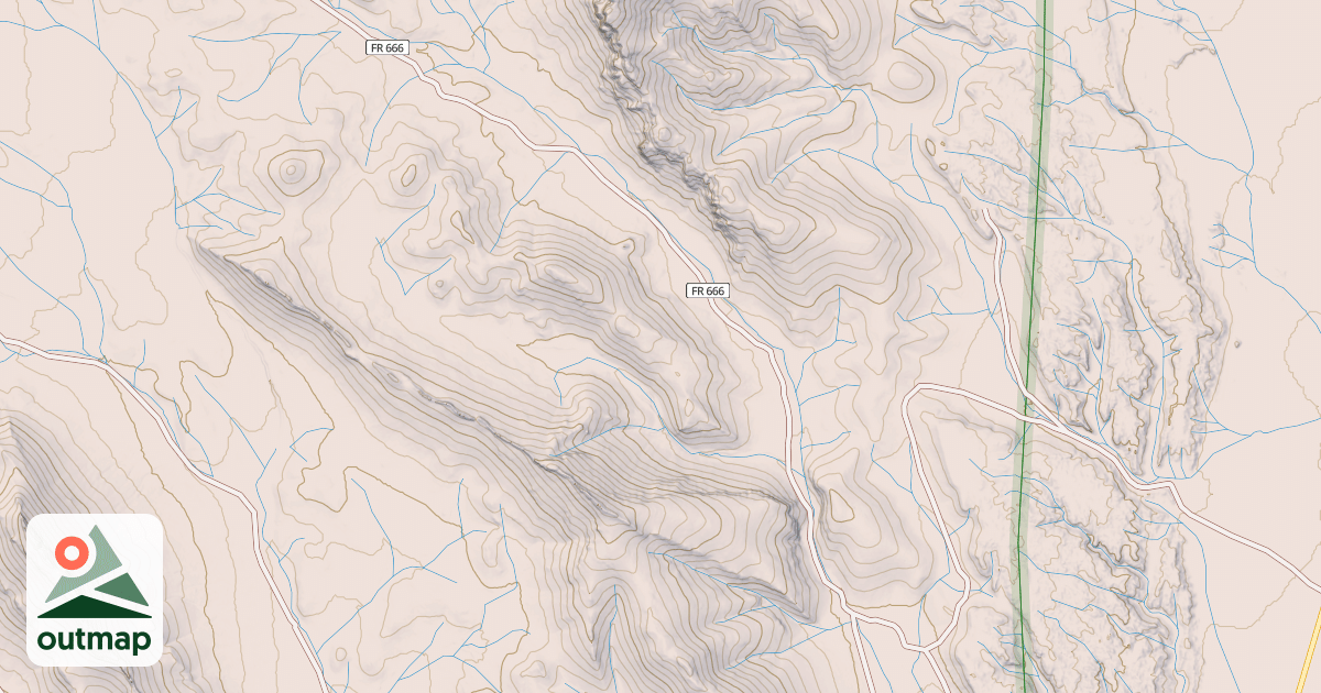 Map of BARREL SPRINGS