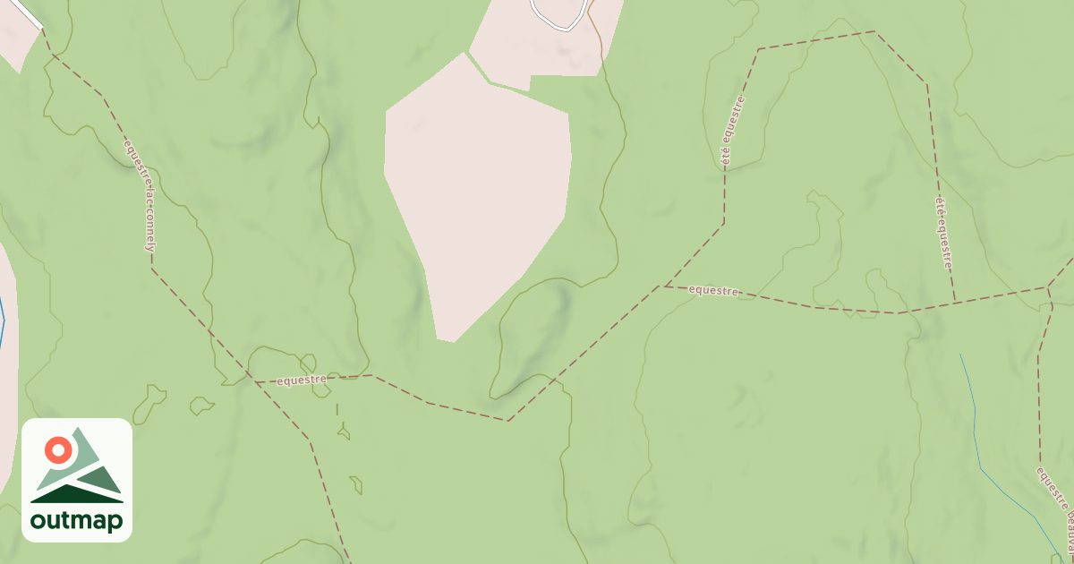 Map of motoneige