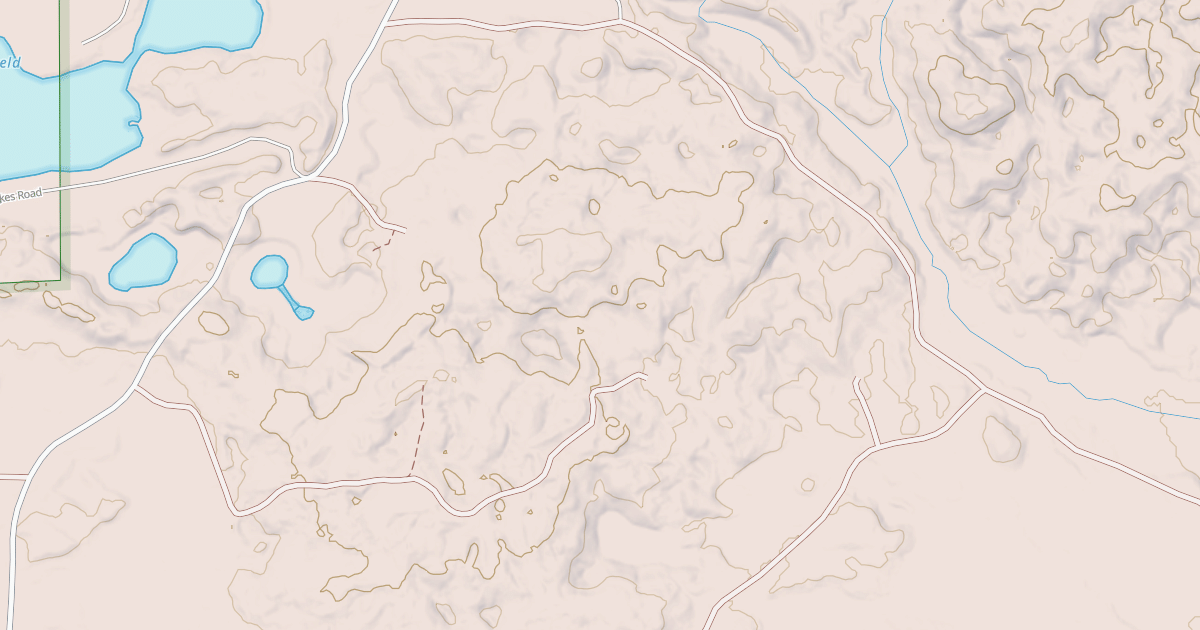 Map preview of Porterfield Lake Motorcycle Trail