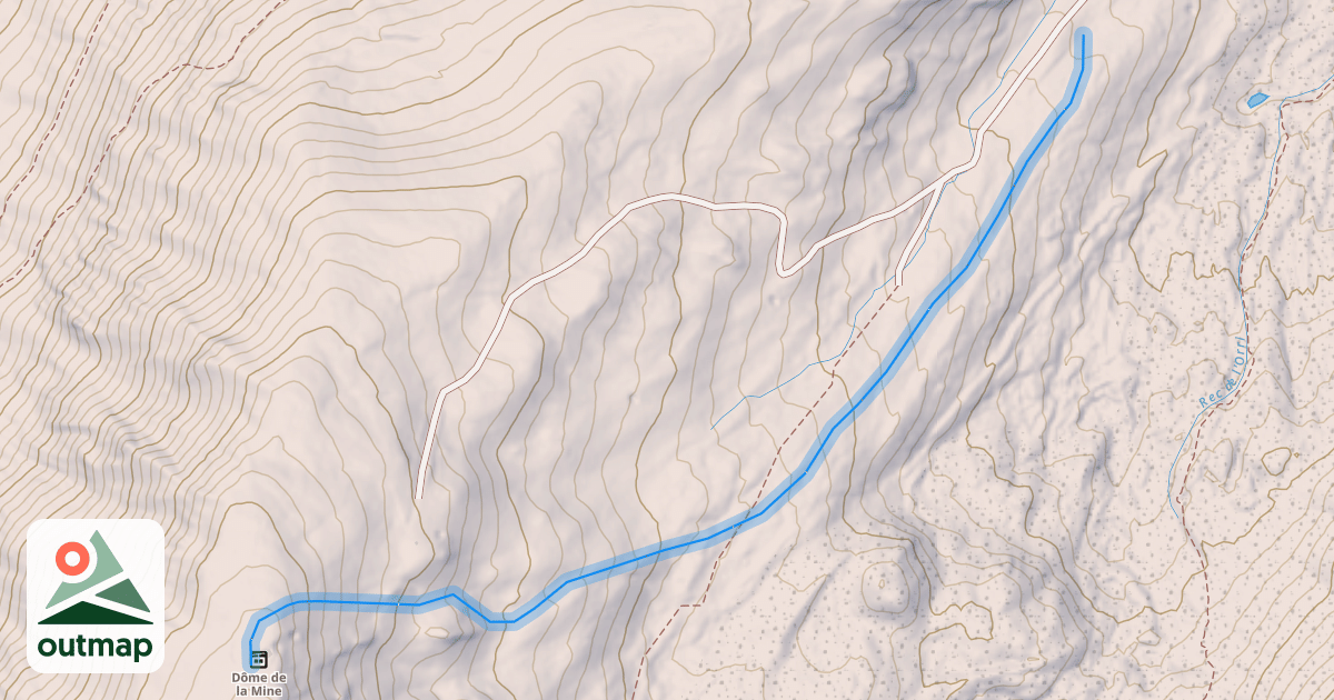 Map of La Combe
