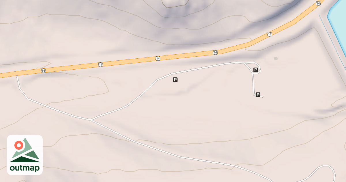 Map of SIBLEY LAKE DAM P.G.