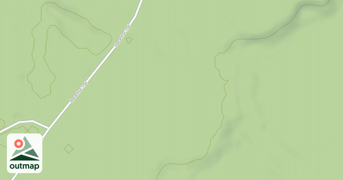 Map of FR 2647B in Forest