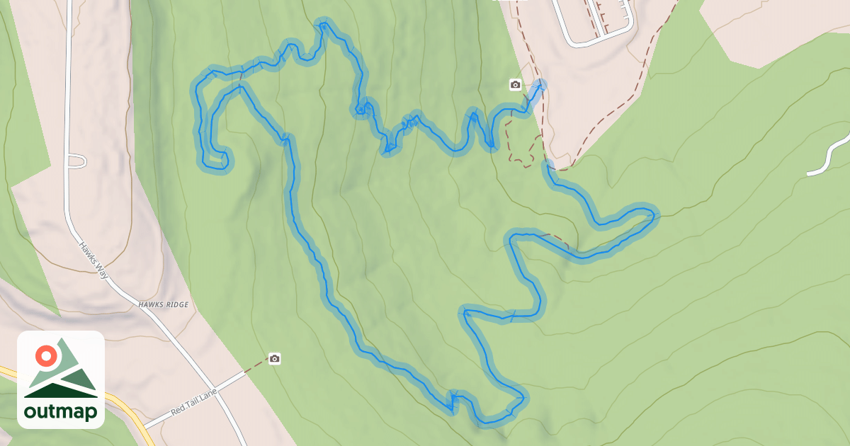 Map of Legacy Loop Trail