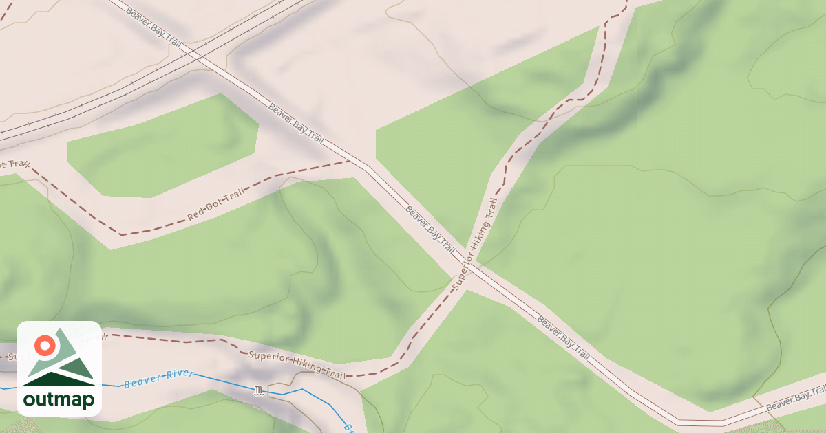 Map of Red Dot Trail