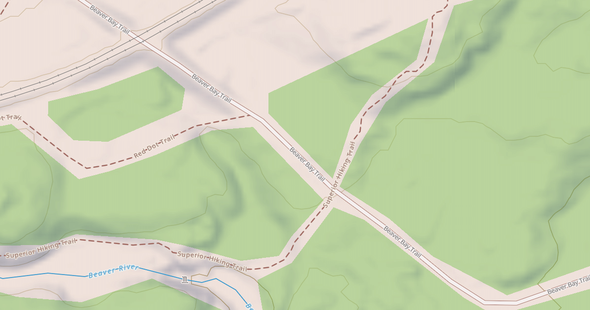 Map preview of Red Dot Trail