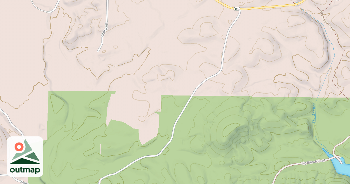 Map of BIG CREEK