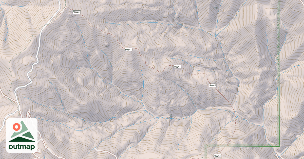 Map of Deerlick