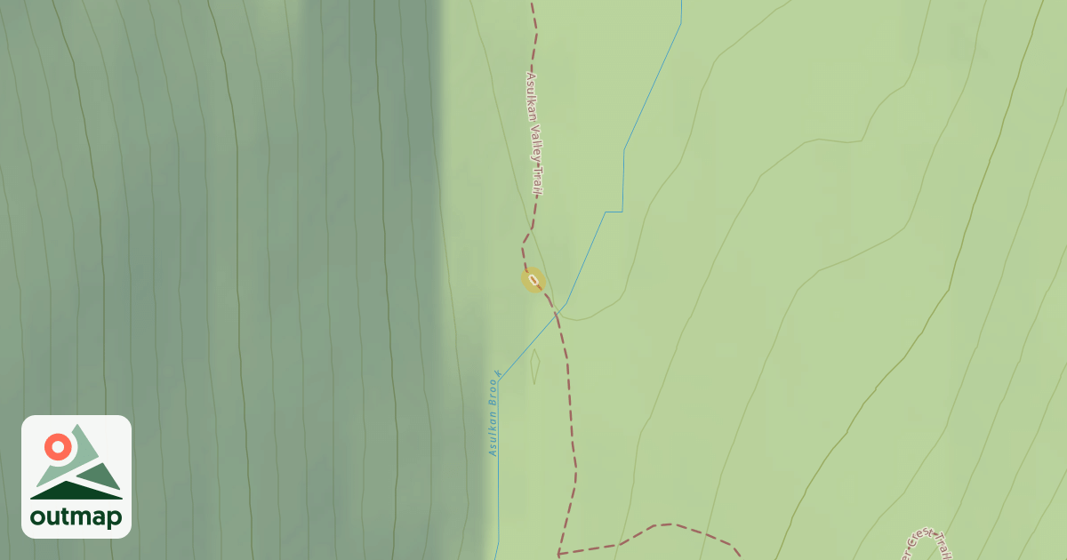 Map of Asulkan Valley Trail