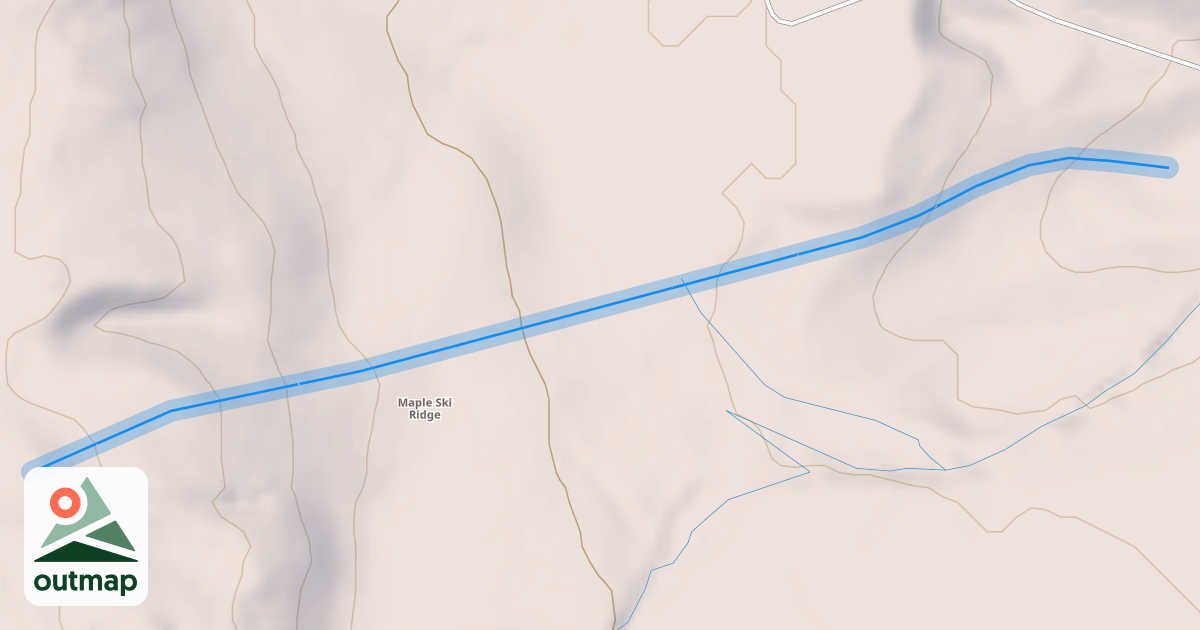 Map of Ridge Run