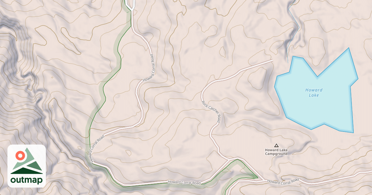 Map of HOWARD CORRAL