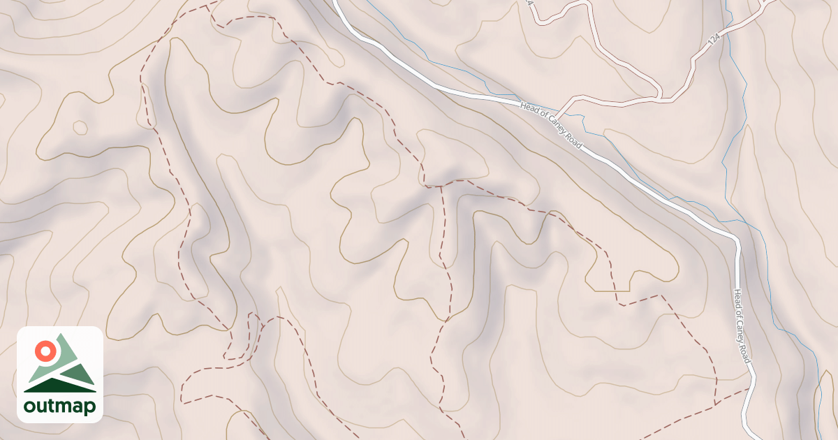Map of USFS Motor Vehicle Use Map Trails 20076