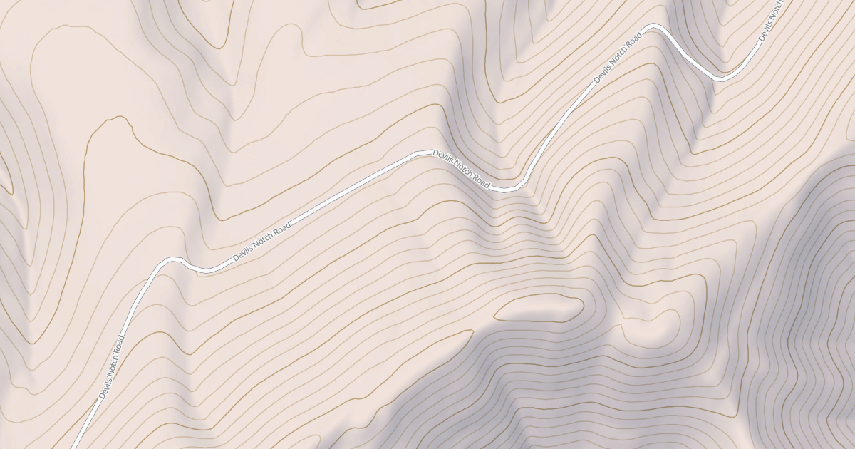 Map preview of DEVILS NOTCH