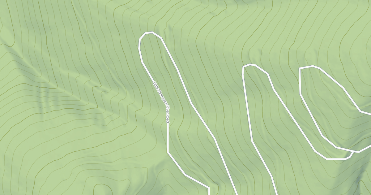 Map preview of LITTLE THOMPSON PEAK
