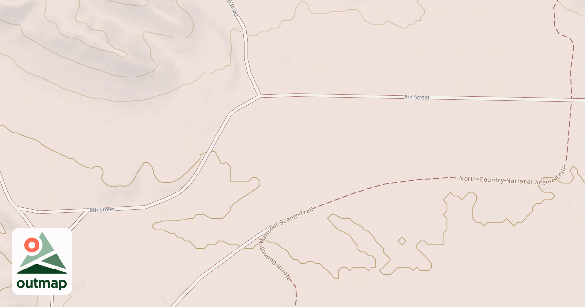 Map of Ward Hill Smt Timber Ck Dnr325