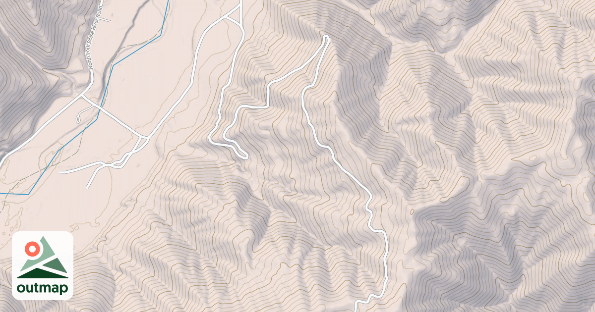 Map of BARBER FLAT