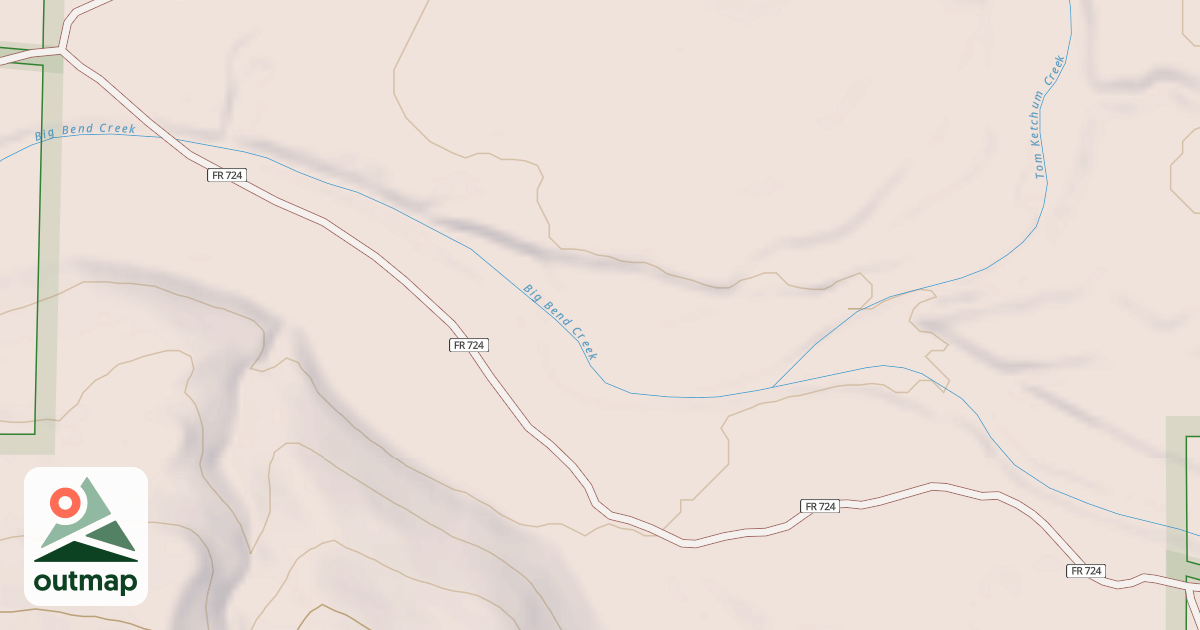 Map of BIG BEND