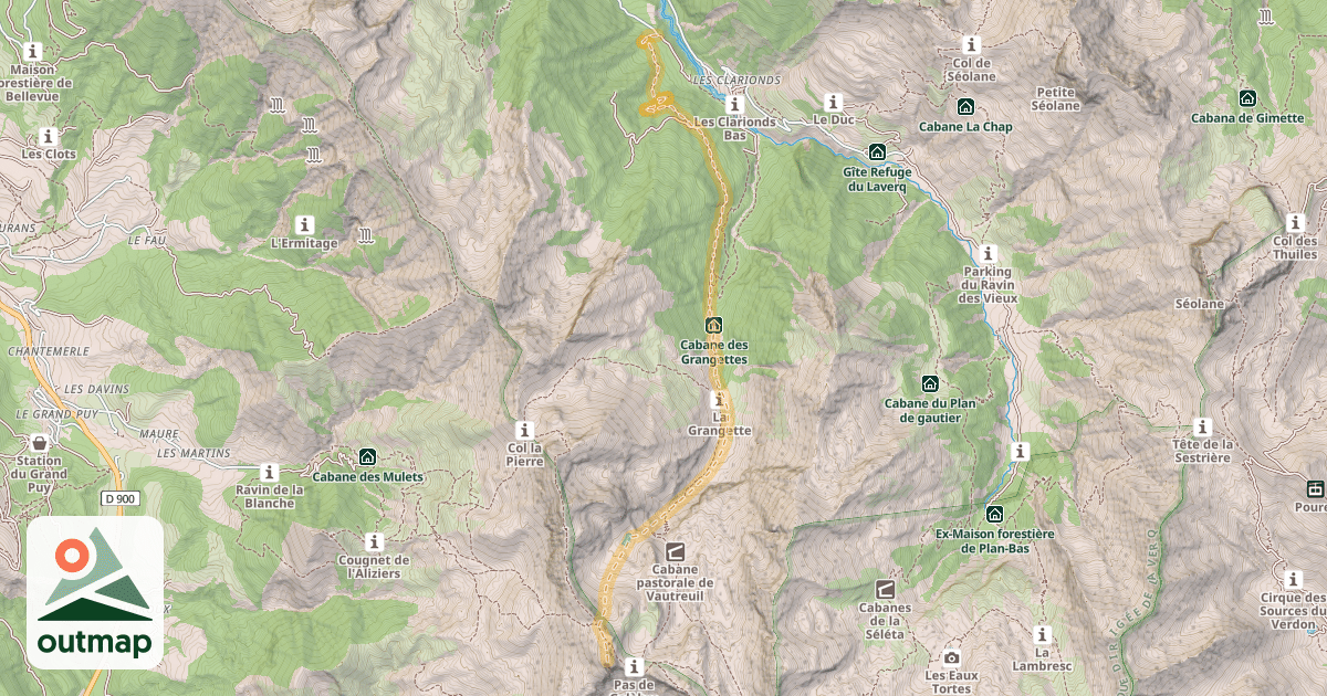 Map of Pic des Têtes — Peynier