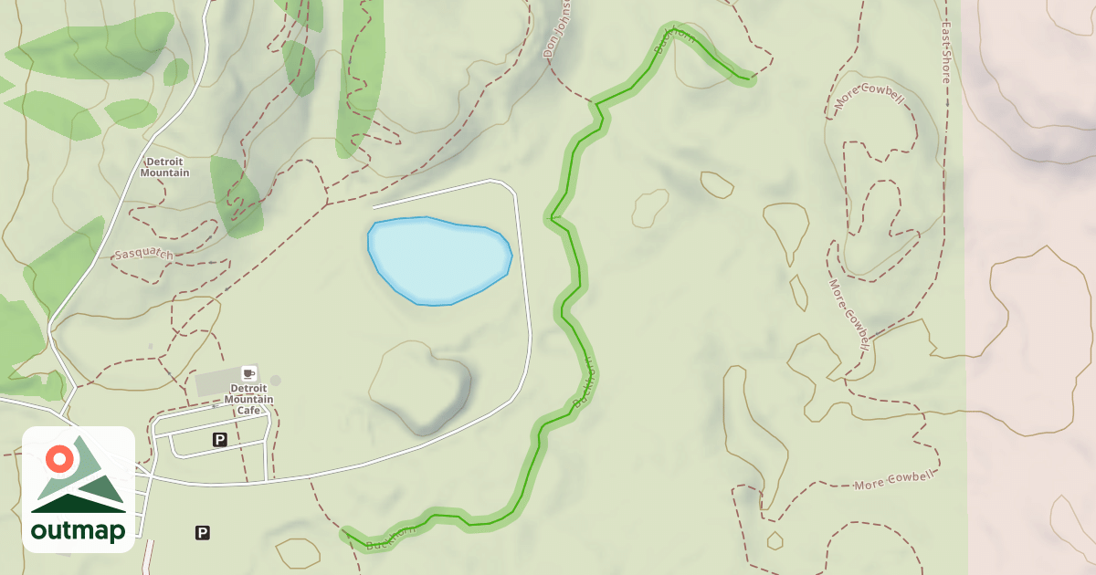 Map of Buckhorn