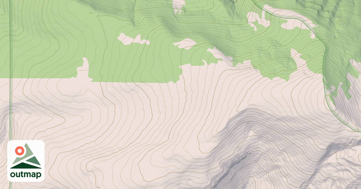 Map of BALDY KNOLL