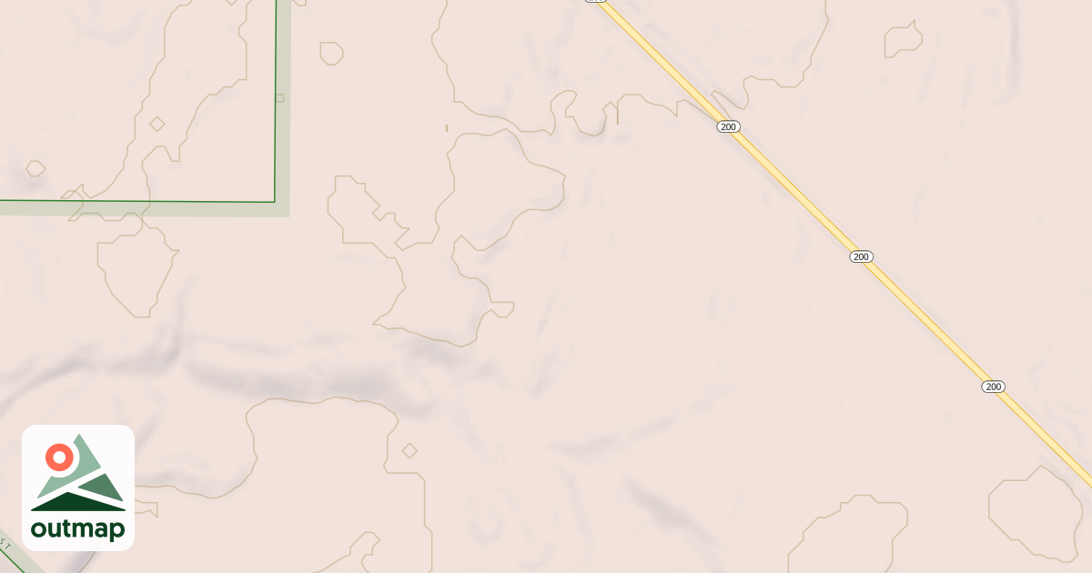 Map of MN 200 SPUR 2750