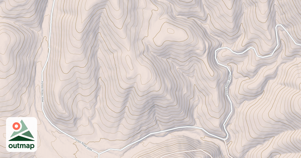 Map of USFS National Forest System Roads {A1017AED-9B65-4583-BB8F-409935B0B5F9}