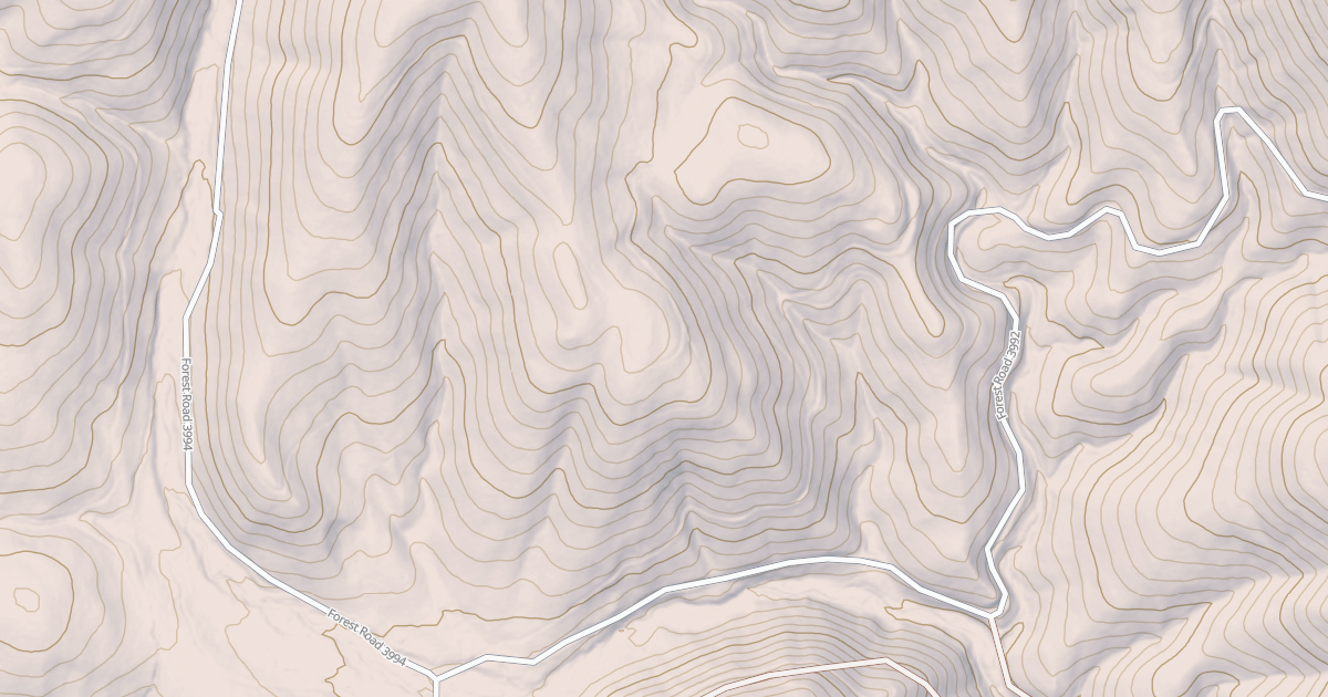 Map preview of USFS National Forest System Roads {A1017AED-9B65-4583-BB8F-409935B0B5F9}