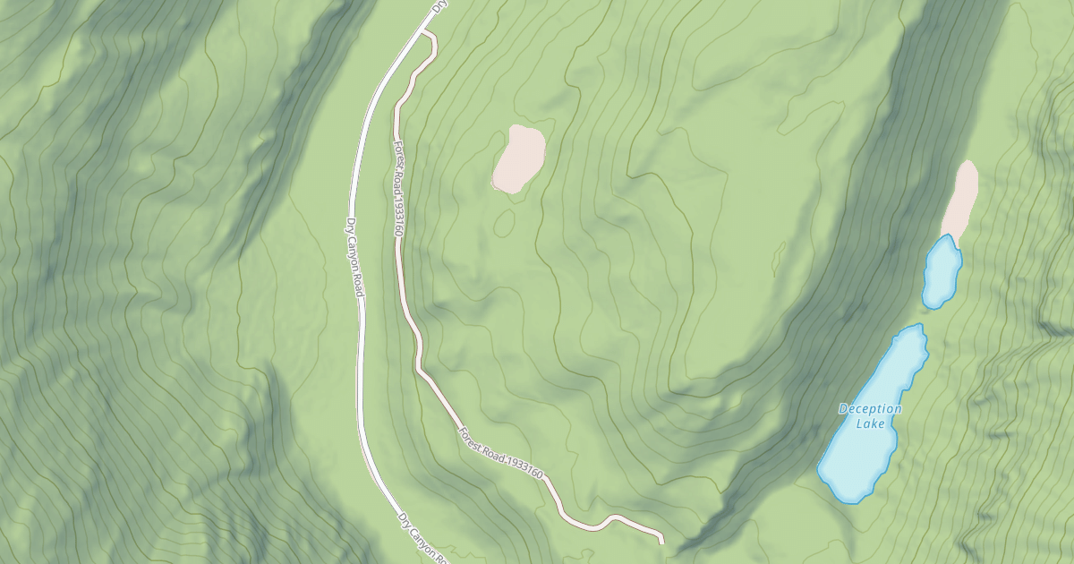 Map preview of USFS Motor Vehicle Use Map Roads {7CB9D081-9108-45E5-BDF5-FCBE78A87307}