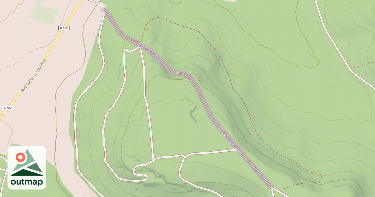 Map of Laie de la Réserve