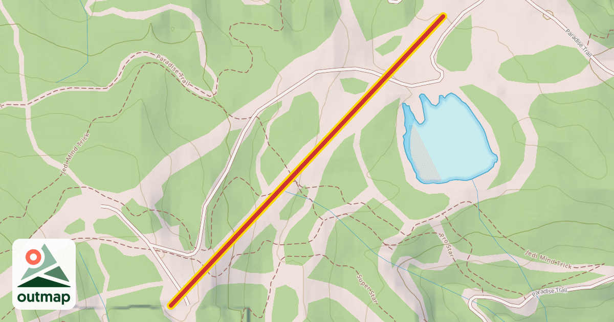 Map of Home Run Tee