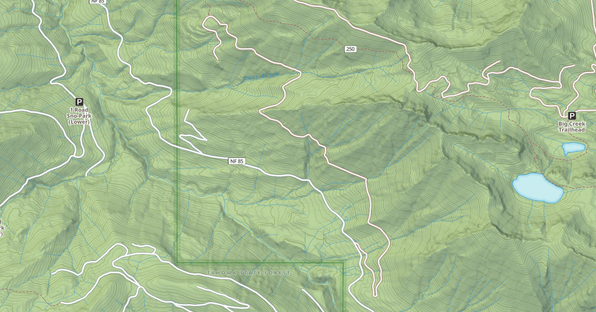 Map preview of CAVE CREEK