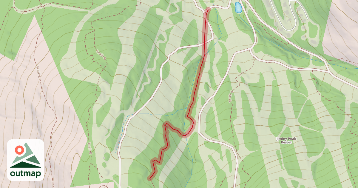 Map of Trail D