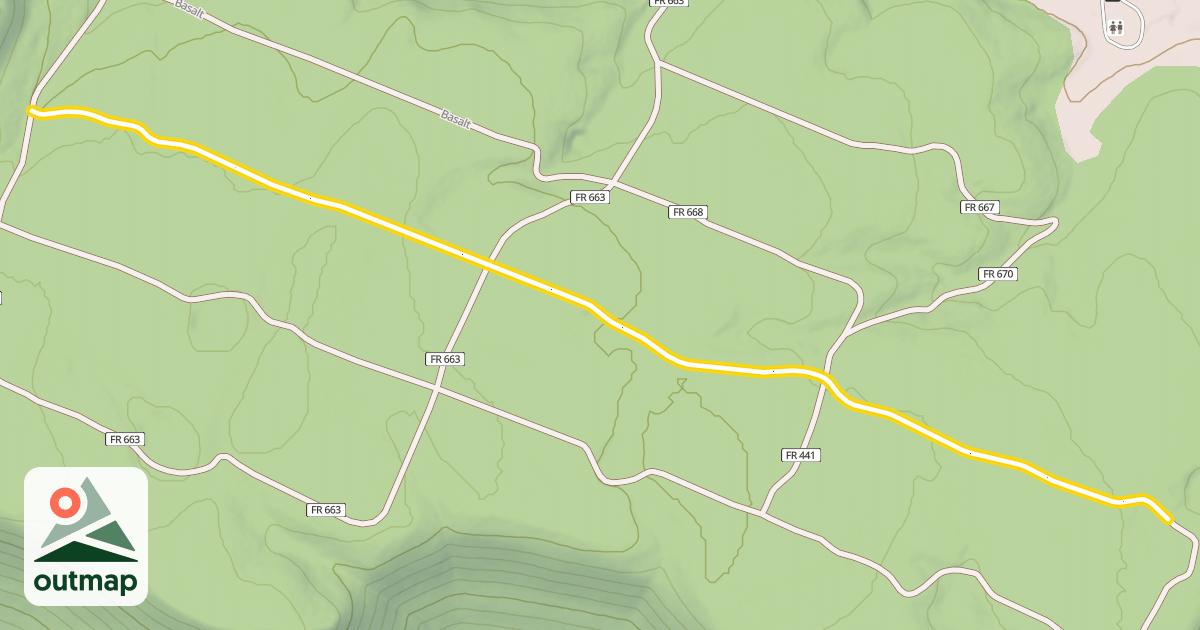 Map of Claron
