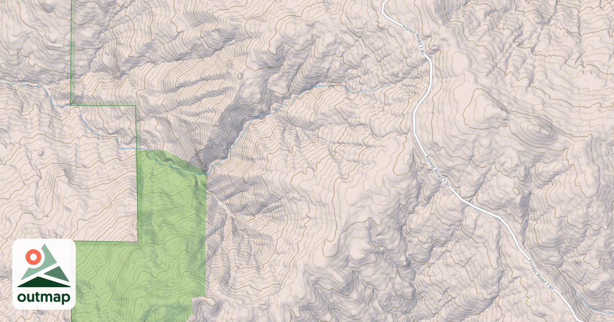 Map of HOG MTN