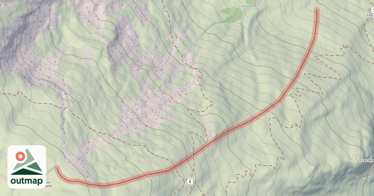 Map of Gros Tet