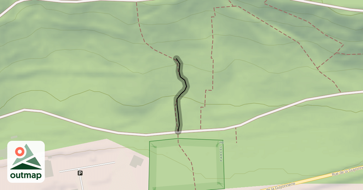 Map of Chemin de la Guyonnerie