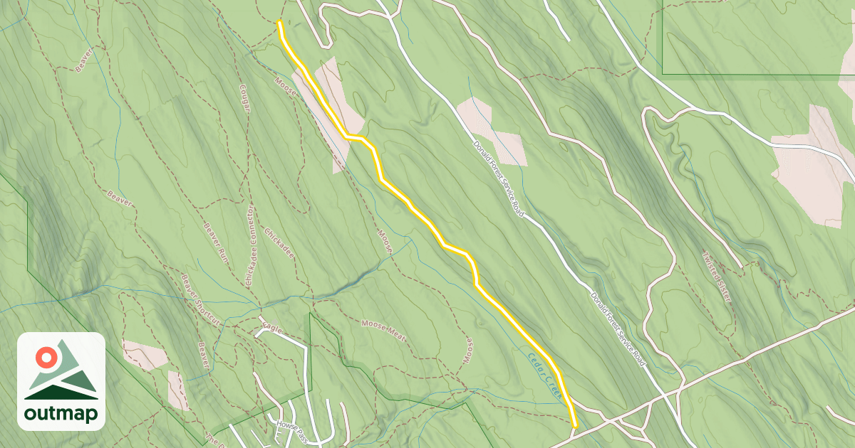Map of Caribou