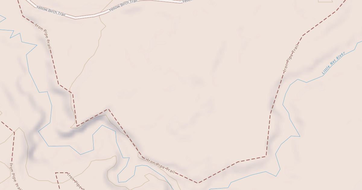 Map preview of Straight Arrows Trail