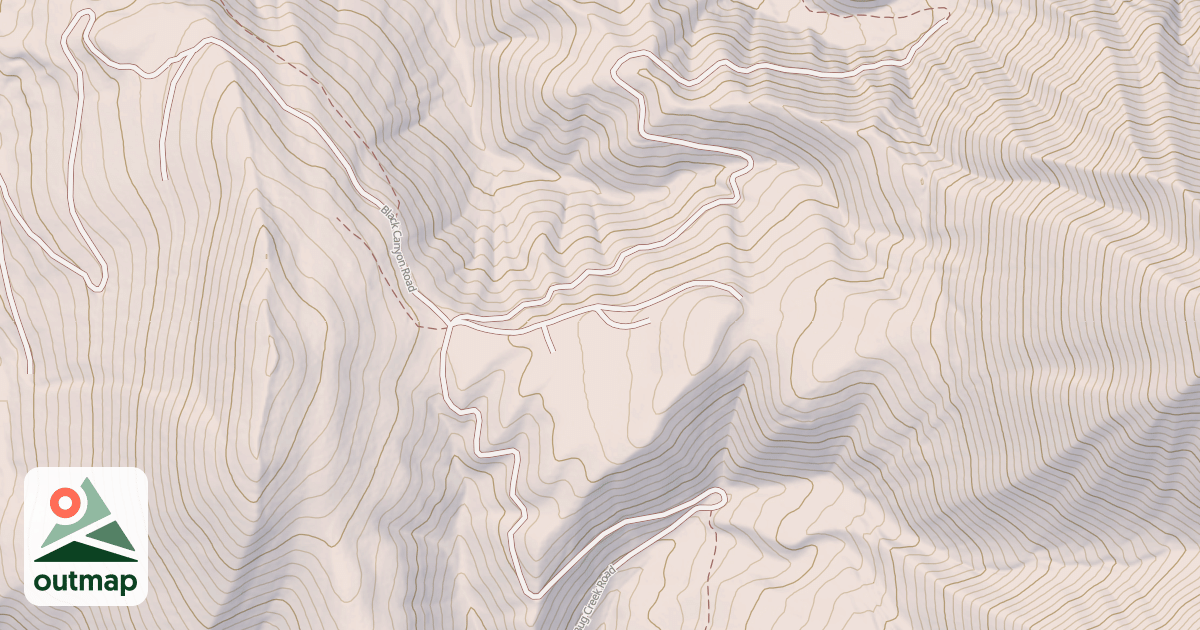 Map of BUG CREEK