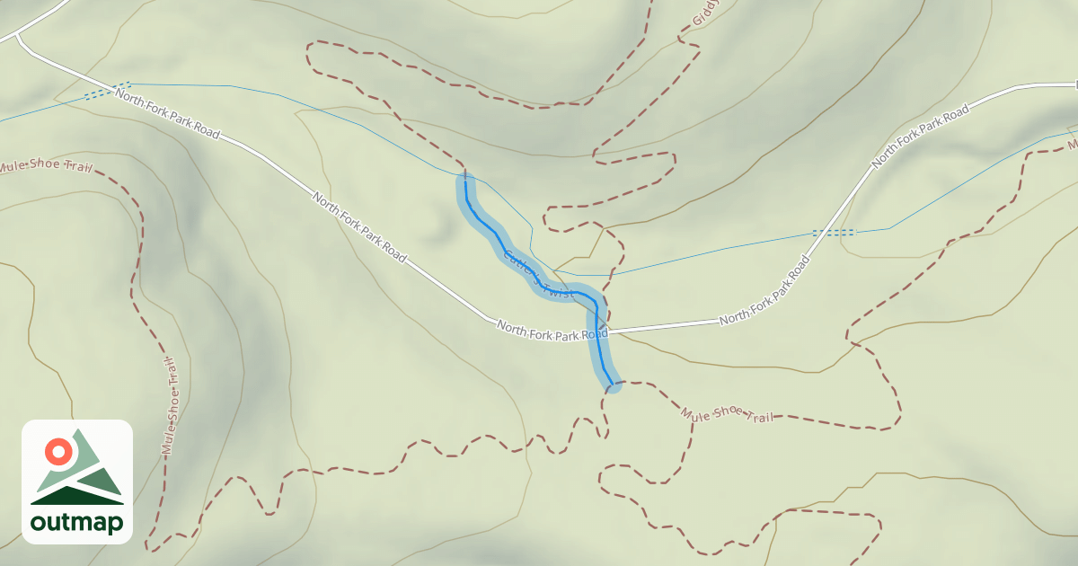 Map of Cutler's Twist