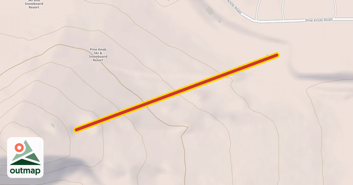 Map of Rope Tow 4