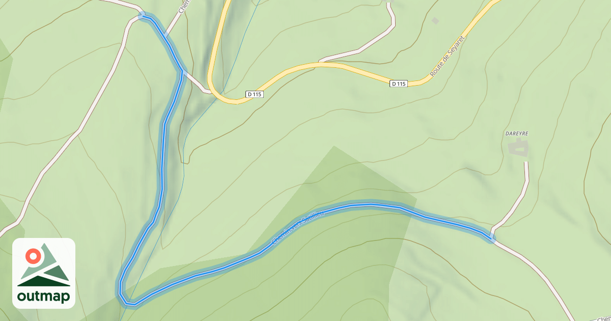 Map of Chemin vers Satillieu