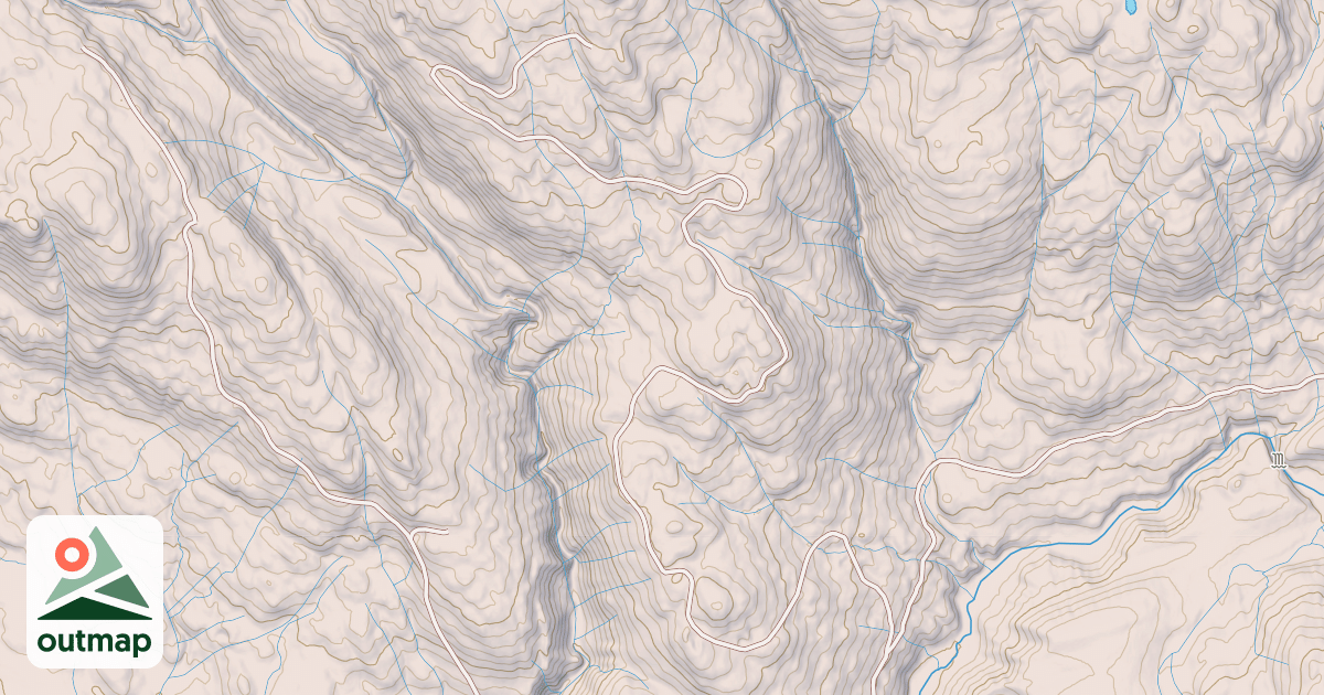 Map of FALLS CREEK