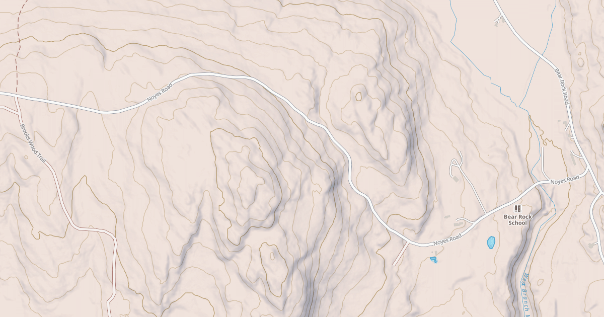 Map preview of Noyes Rd